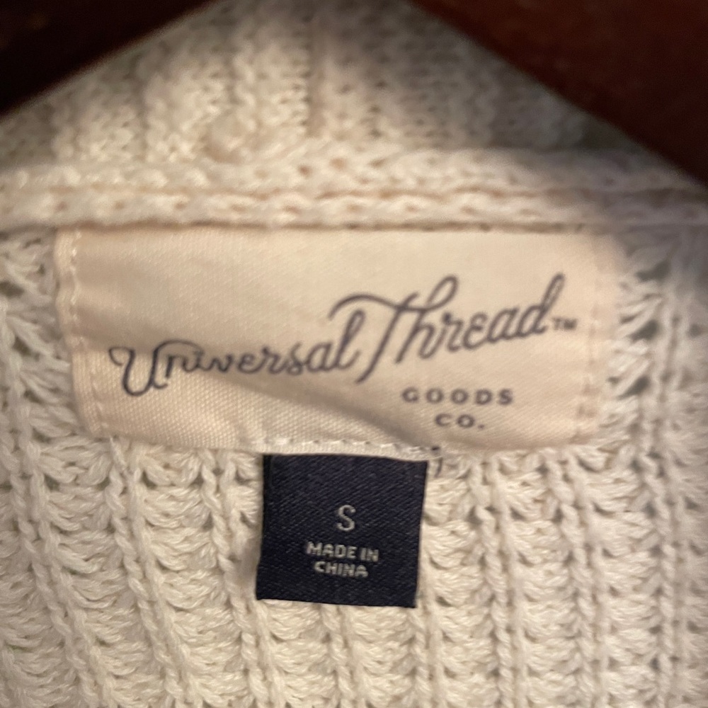 Universal Thread White Cardigan - Small - image 2